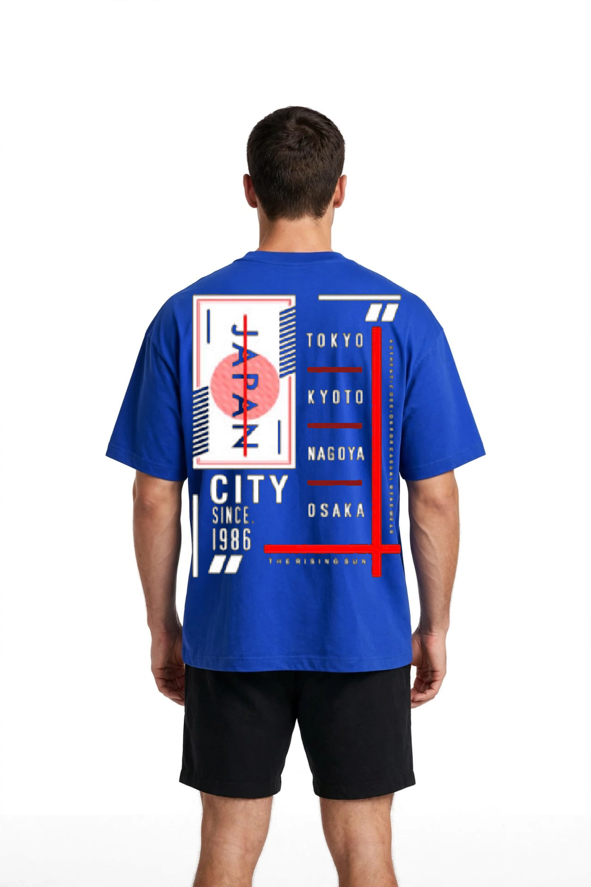 Tokyo Nights Oversized Tee
