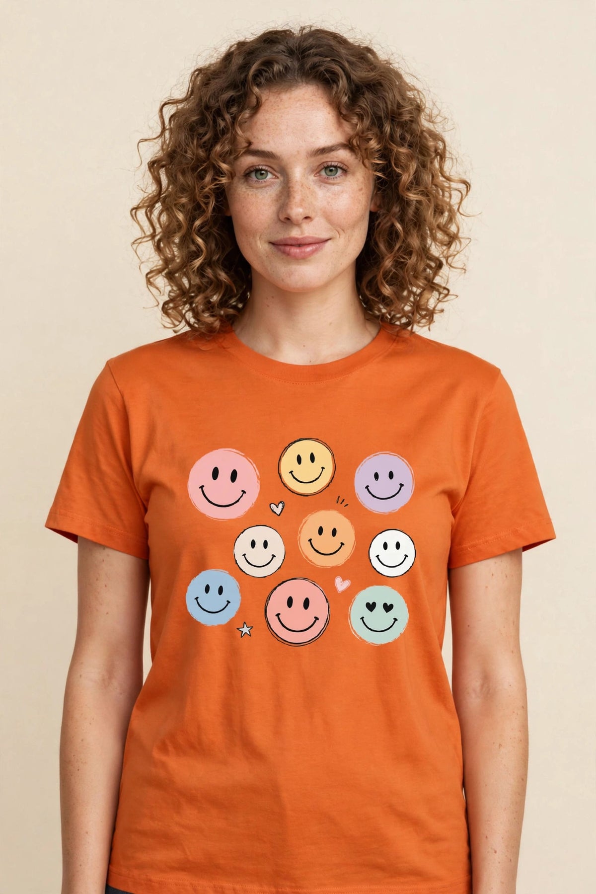 Smiley Wall Women's Tee