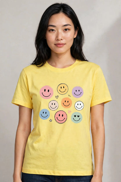 Smiley Wall Women's Tee