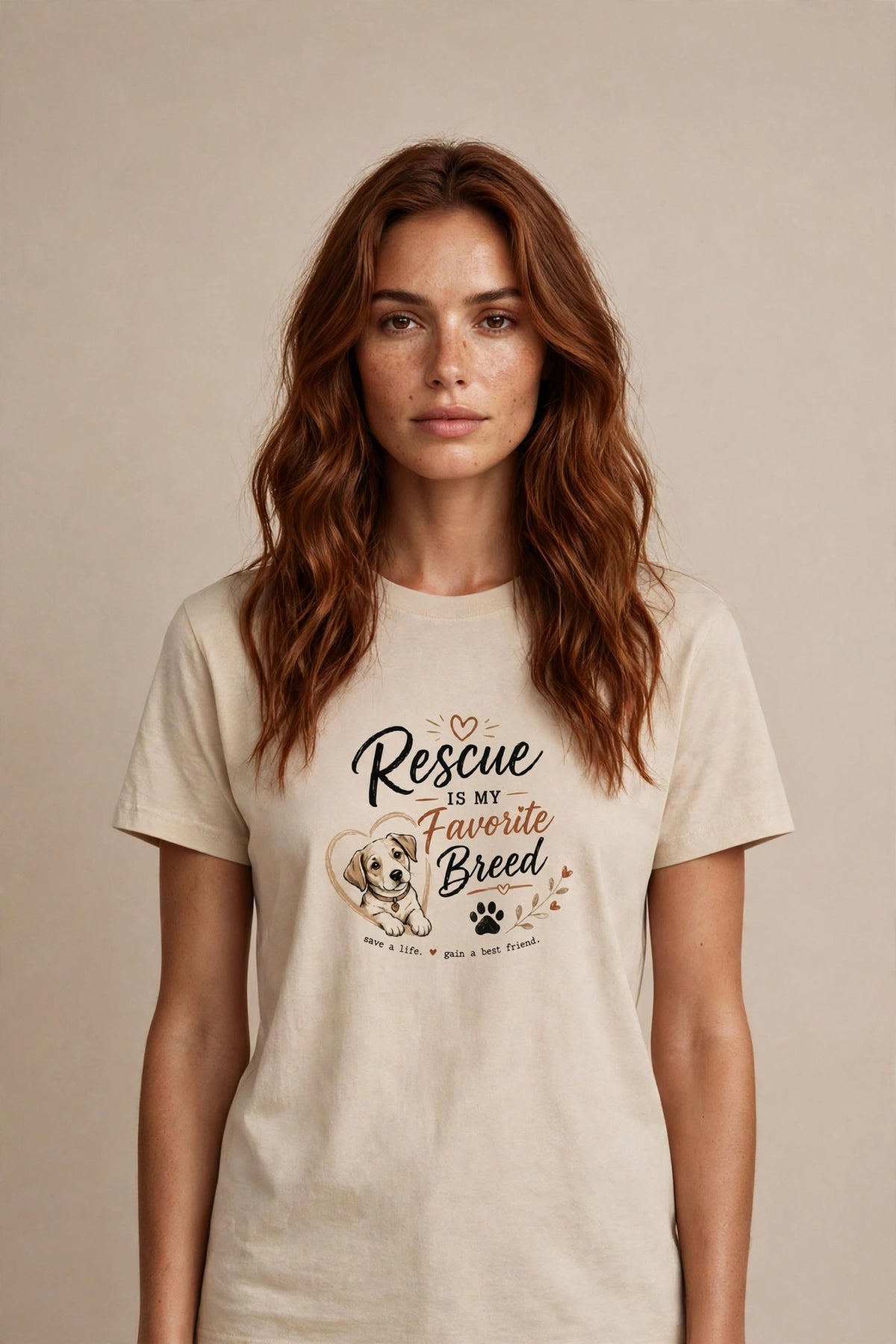 Rescue Is My Favourite Breed Women's Tee
