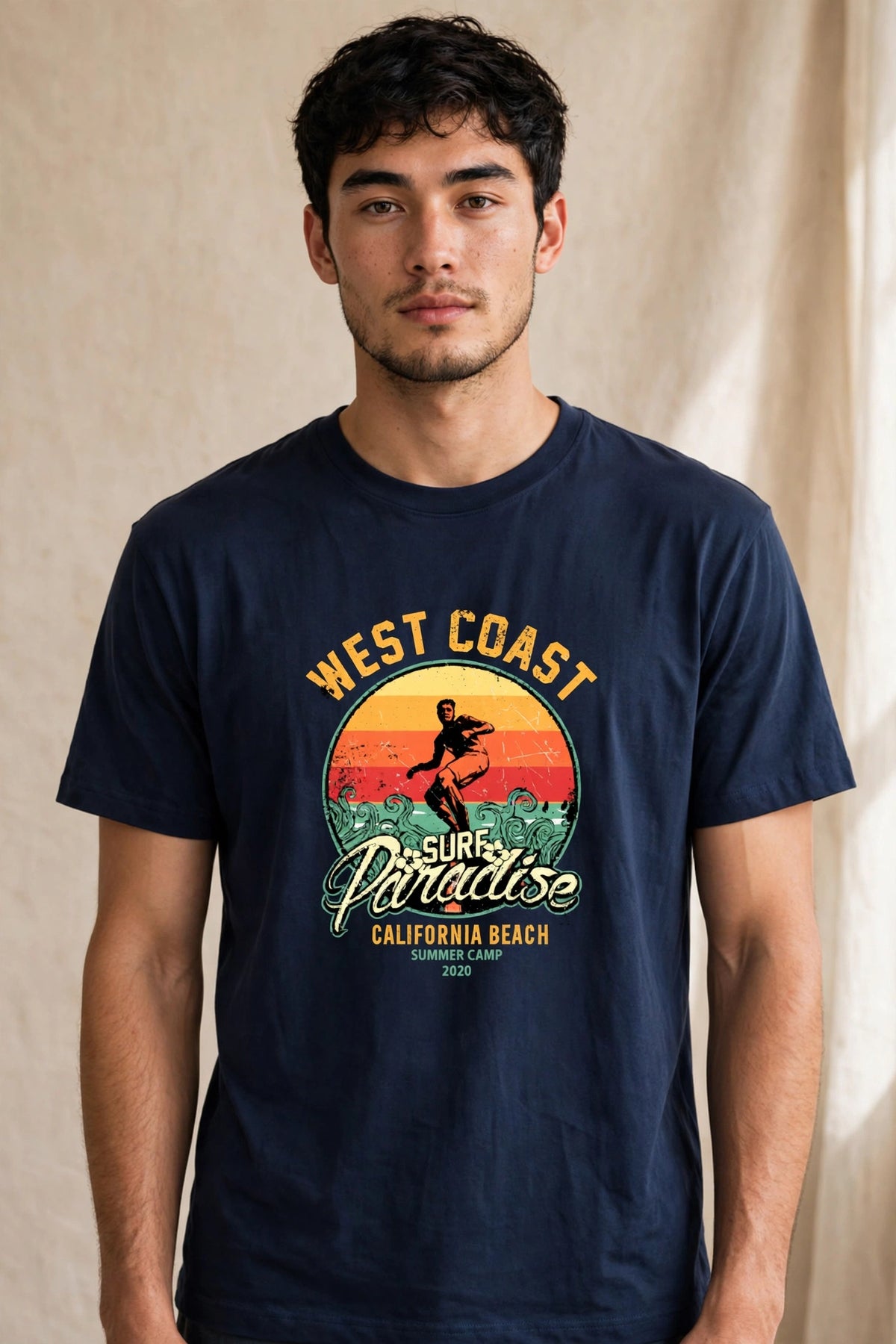 Sunset Wave Tee