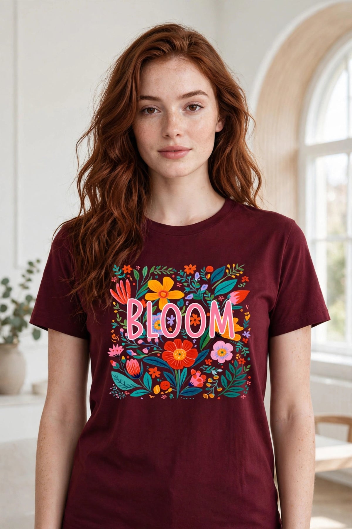 Midnight Bloom Women's Tee
