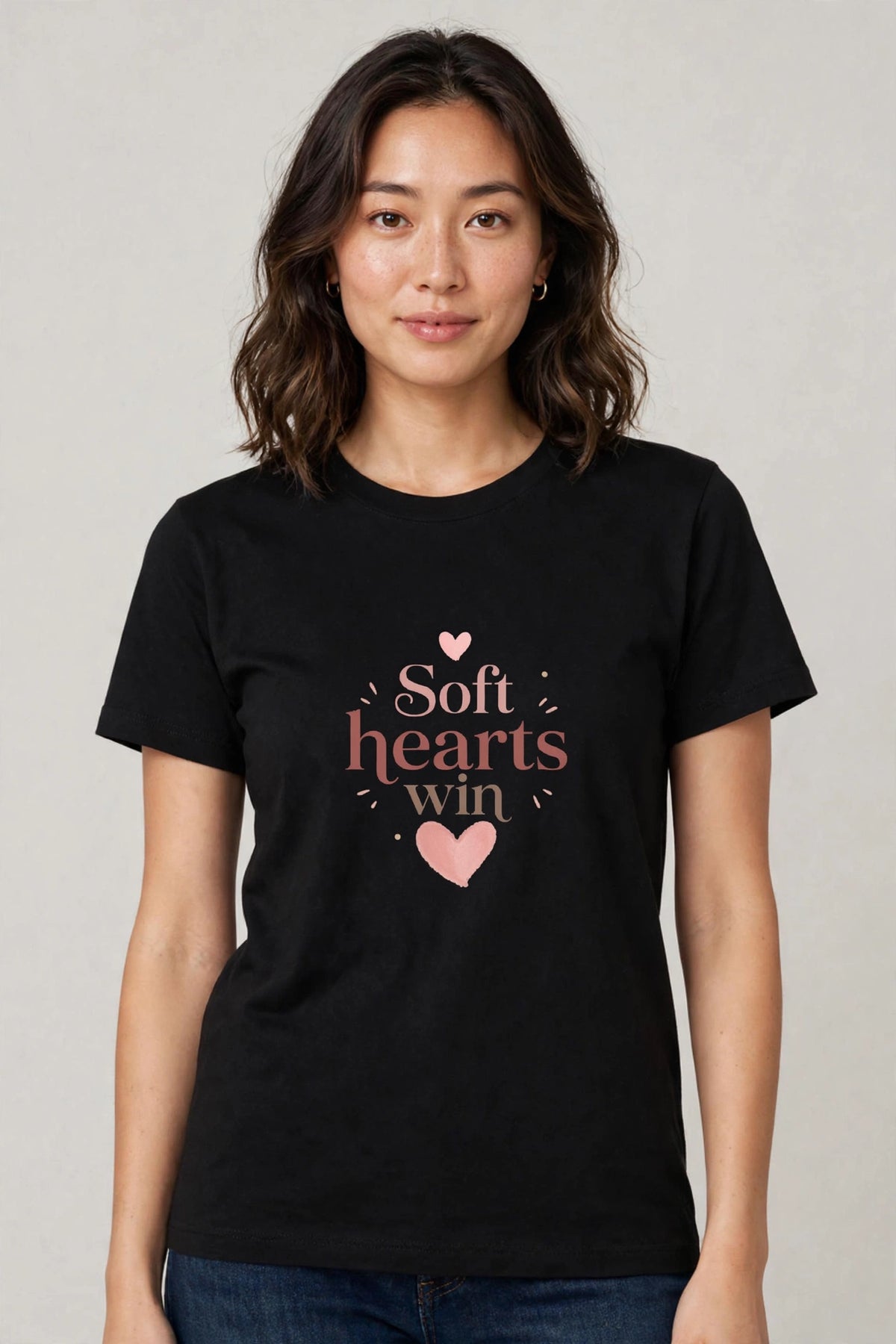 Soft Hearts Win Women's Tee