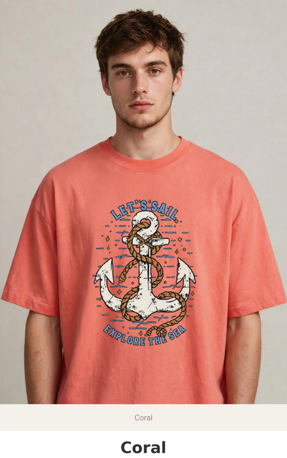 Sail - Premium Graphic T-Shirt