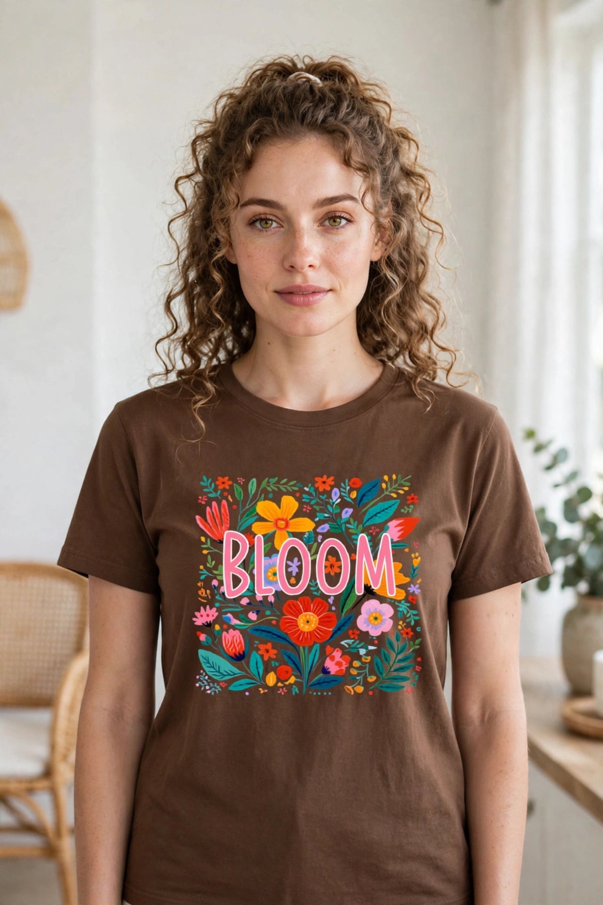 Midnight Bloom Women's Tee