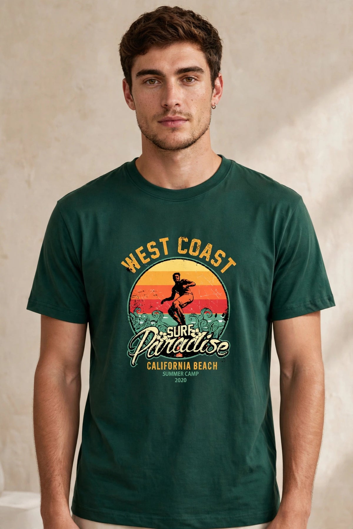 Sunset Wave Tee