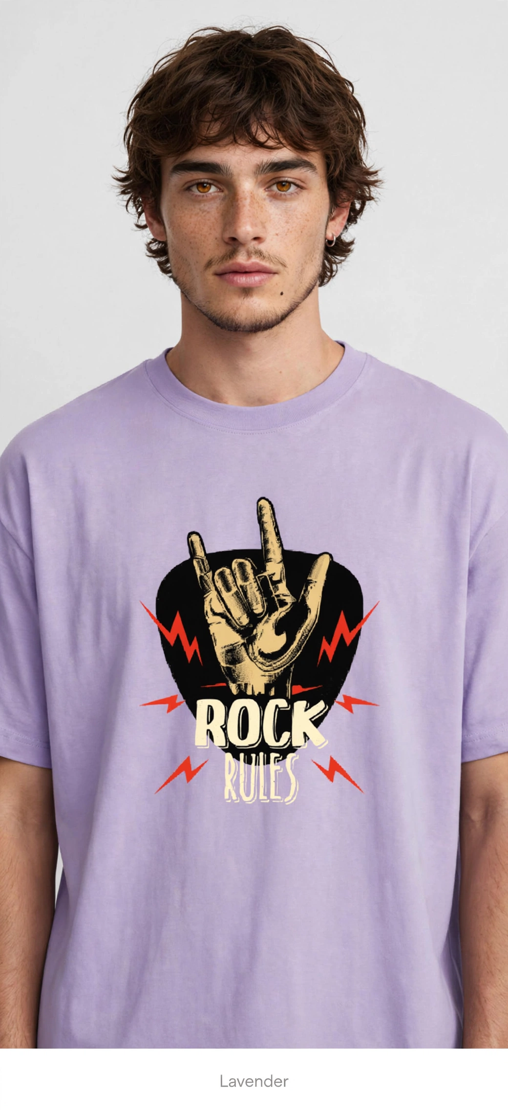 Rock Rules - Premium Graphic T-Shirt